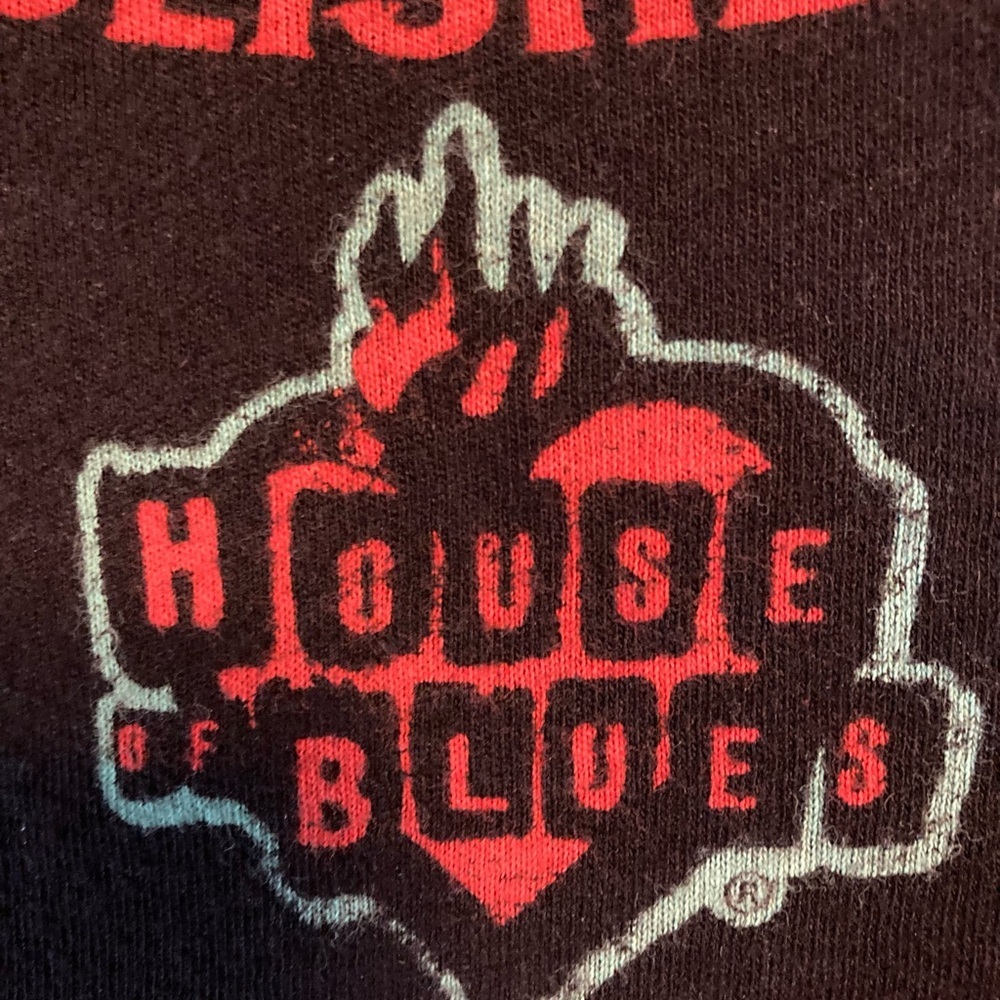 House of Blues vintage scoop neck short sleeve women’s tshirt - Picture 2 of 7